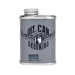 Oil Can Grooming Blue Collar olej na fúzy 50 ml