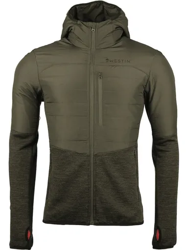 Westin bunda thermo knit vest jacket green - xl