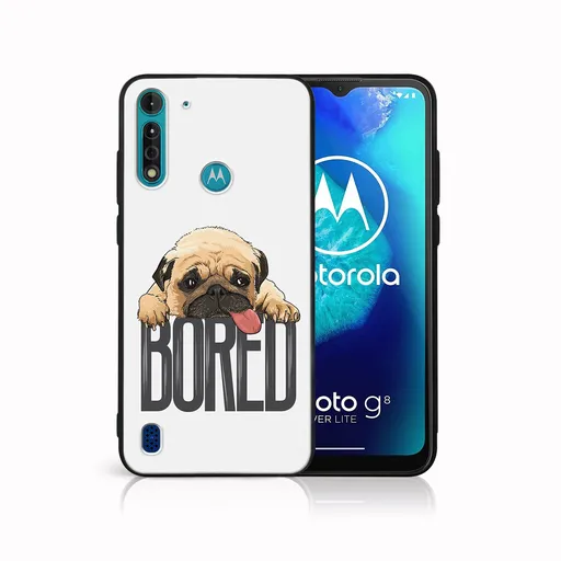 MY ART Ochranný kryt pre Motorola Moto G8 Power Lite BORED (178)