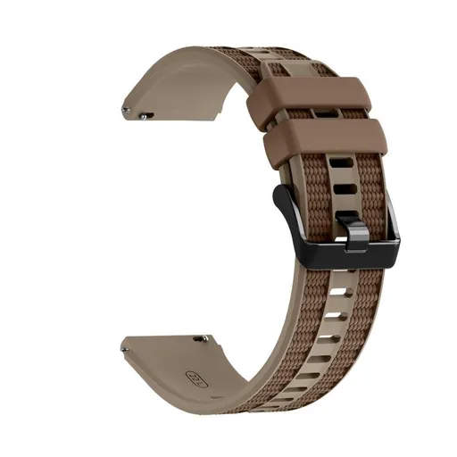 SPORTY Vymeniteľný silikónový remienok Huawei Watch Ultimate 2 hnedý