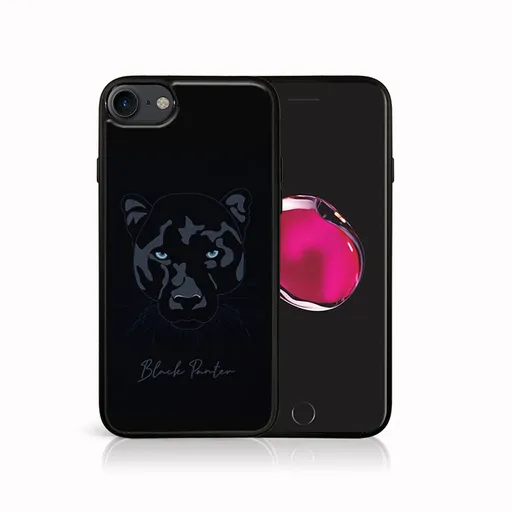 MY ART Ochranný kryt Apple iPhone SE 2022 / 2020 / 7 / 8 PANTHER (245)