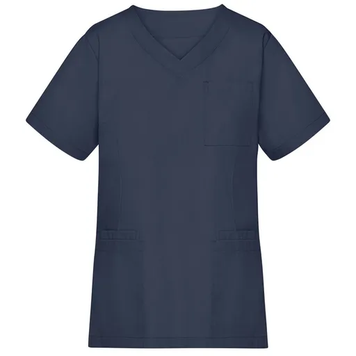 James & Nicholson (Daiber) Dámska zdravotnícka blúzka JN3101 - Tmavomodrá | 2XL