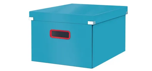 LEITZ Univerzálna krabica Click&Store COSY, veľkosť M (A4), pokojná modrá