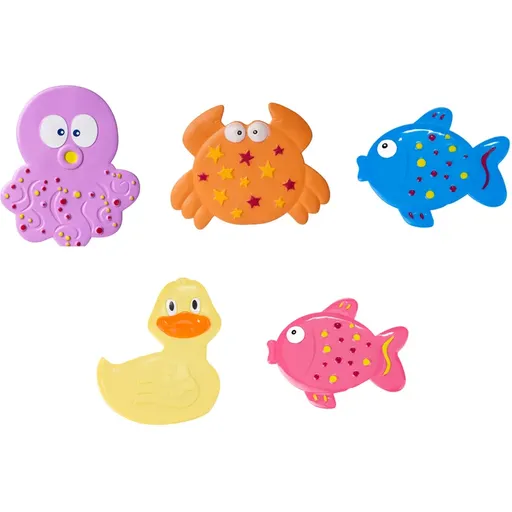 Canpol babies Bath Mini protišmyková podložka do vane mini 5 ks