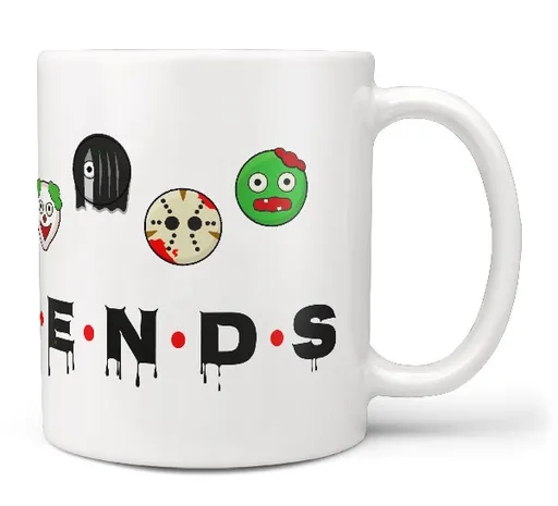 Hrnček Friends horror edition