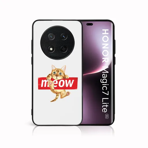 MY ART Ochranný kryt pre Honor Magic7 Lite 5G MEOW (183)