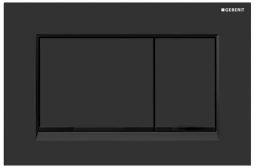 GEBERIT SIGMA30 ovládacie tlačítko Easy to clean, čierny mat 115.883.16.1
