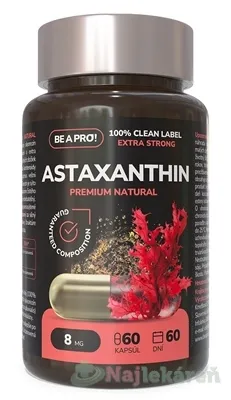 BE A PRO! ASTAXANTHIN PREMIUM NATURAL 60cps
