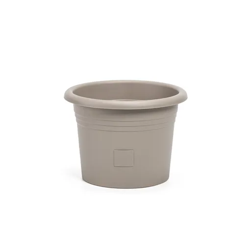 Plastia Samozavlažovací kvetináč Narza pr. 30 cm, taupe, pr. 30 cm
