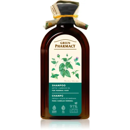 Green Pharmacy Nettle Shampoo šampón pre normálne vlasy 350 ml