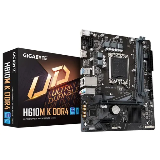 GIGABYTE MB Sc LGA1700 H610 K DDR4, Intel H610, 2xDDR4, 1xHDMI, mATX