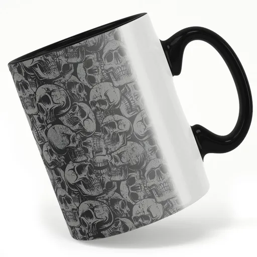 Hrnček Gothic skull