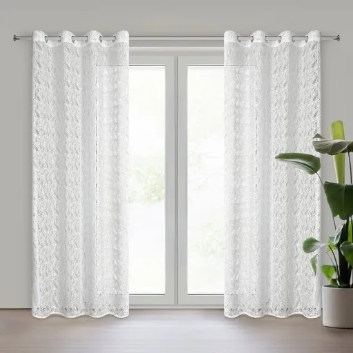 ArtFir Záclona MONI K | biela 140 x 250 cm