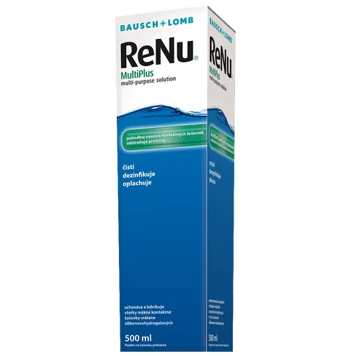 RENU MultiPlus roztok na kontaktné šošovky 500 ml