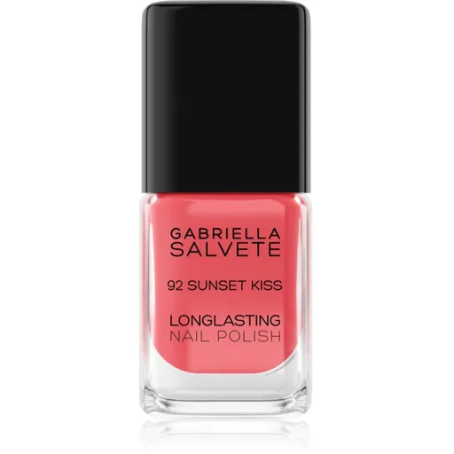 Gabriella Salvete Longlasting Enamel dlhotrvajúci lak na nechty s vysokým leskom odtieň 92 Sunset Kiss 11 ml