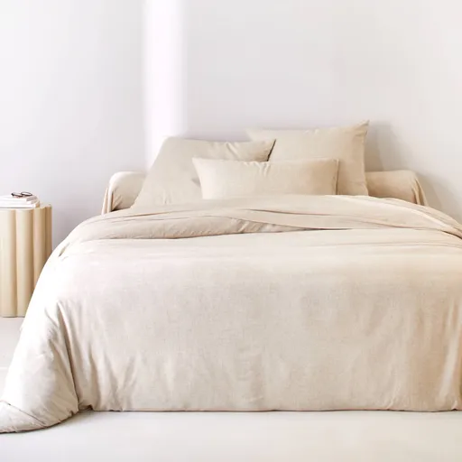 Jednofarebná postelná bielizeň z bambusu a bavlny
