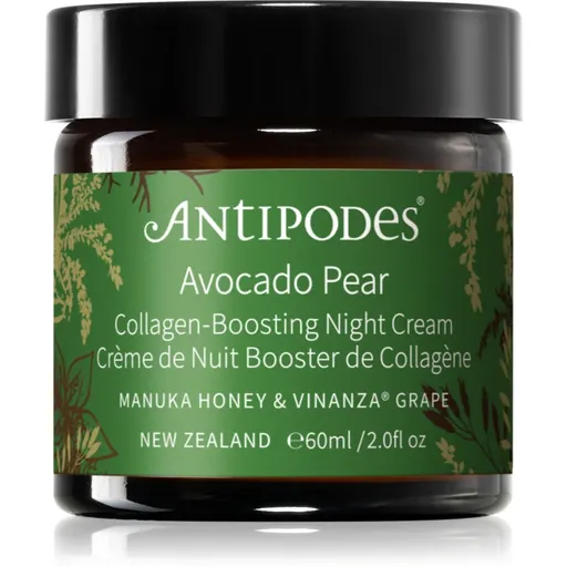 Antipodes Avocado Pear Collagen-Boosting Night Cream nočný výživný krém na tvár 60 ml