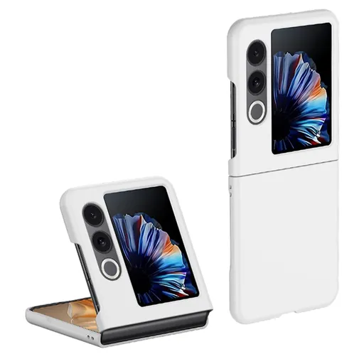 PLASTIC Ochranný plastový kryt pre ZTE Nubia Flip 2 5G biely
