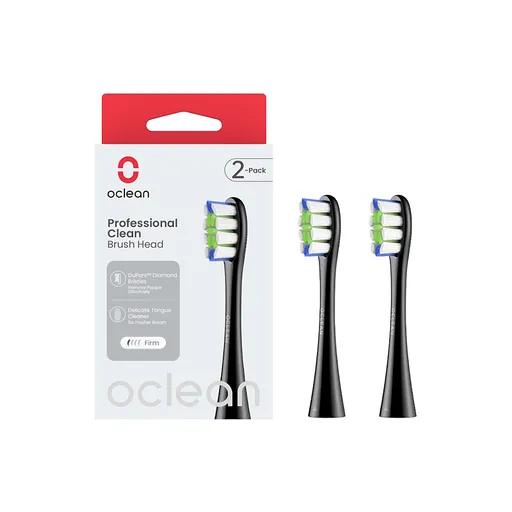 OCLEAN Professional Clean P1C5 B02 náhradná hlavica čierne 2ks