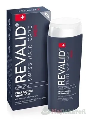 REVALID MEN ENERGIZING SHAMPOO šampón proti vypadávaniu vlasov pre mužov 200 ml