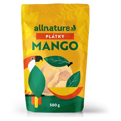 ALLNATURE Mango sušené plátky 500 g