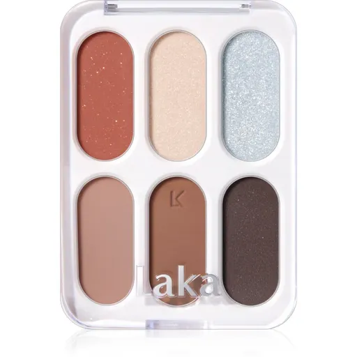 Laka Forever6 Eye Palette paletka očných tieňov odtieň 01 Beginning 7 g