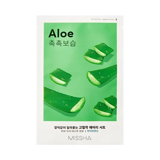 MISSHA Airy fit sheet maska ​​aloe plátienková maska ​​19 g
