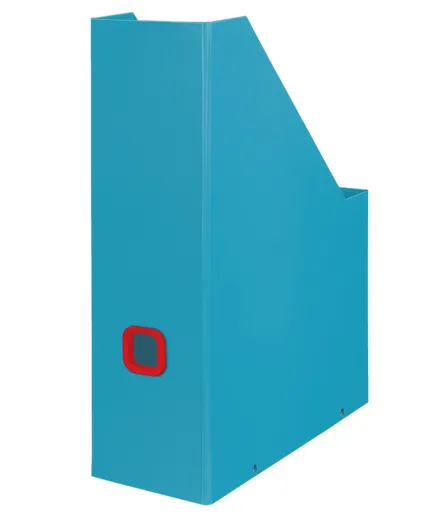 LEITZ Stojan na časopisy Click&Store COSY, pokojná modrá