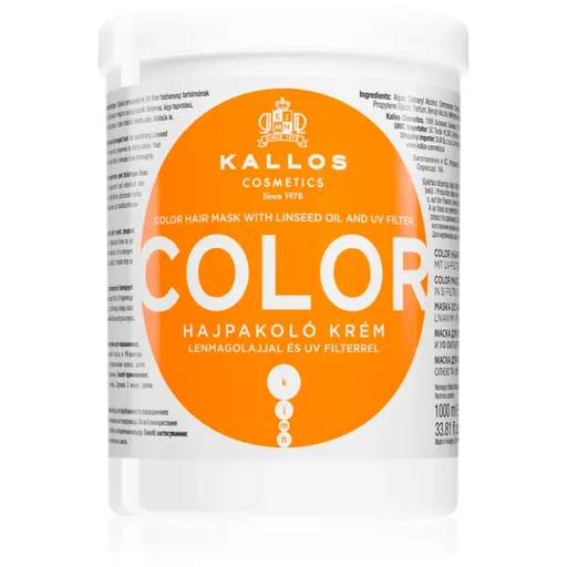 Kallos KJMN Professional Color maska pre farbené vlasy mix farieb 1000 ml