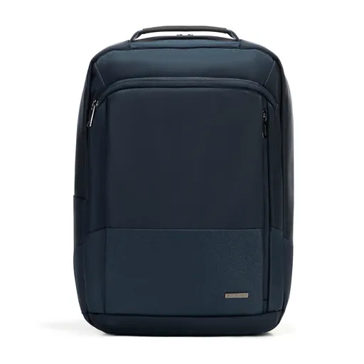 Pánský rovný batoh na notebook 15,6" do lietadla, námornícka modrá 29-3P-221-7