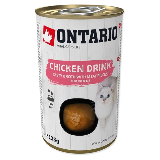ONTARIO Drink kitten kuracie 135 g