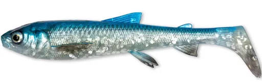 Savage gear gumová nástraha 3d whitefish shad blue silver - 17,5 cm 42 g / 2ks