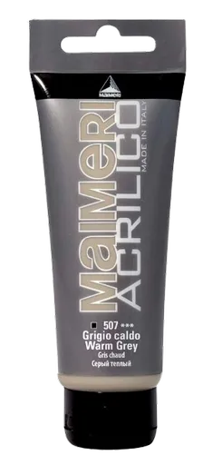 MAIMERI ACRILICO - Akrylové farby 507 - warm grey, 0,2 L