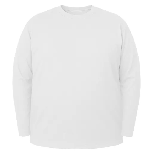 Miners Mate supersize Nadrozmerné tričko s dlhým rukávom Unisex - Biela | 4XL