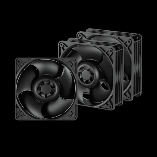 ARCTIC S12038-4K -120mm Case Fan (3-Pack) - dual ball bearing - max 4000 RPM - PWM regulated