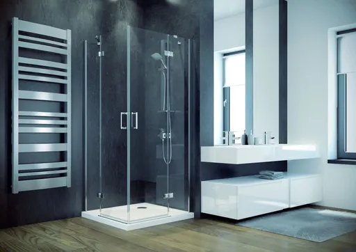 BESCO - Štvorcový sprchovací kút VIVA 195R - Rozmer A - 90 cm BCVIV90CTVERV