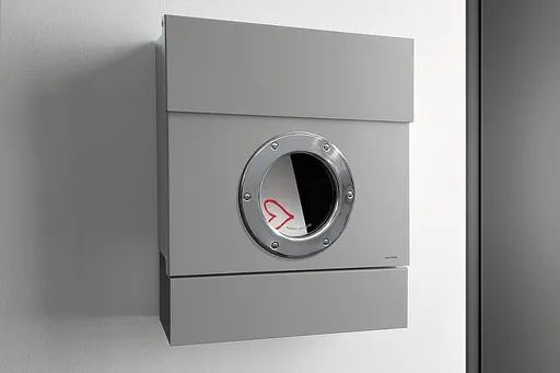 Radius design cologne Schránka na listy RADIUS DESIGN (LETTERMANN 2 silber 505C) strieborná