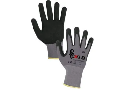 Rukavice ICA, máčané v nitrile, veľ. 10"