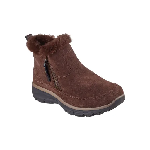 Nízke čižmy RELAXED FIT EASY GOING COOL ZIP Skechers® s umelou kožušinou