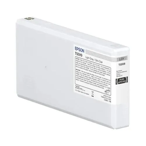 Epson C13T55W900 svetlo sivá (light gray) originálna cartridge