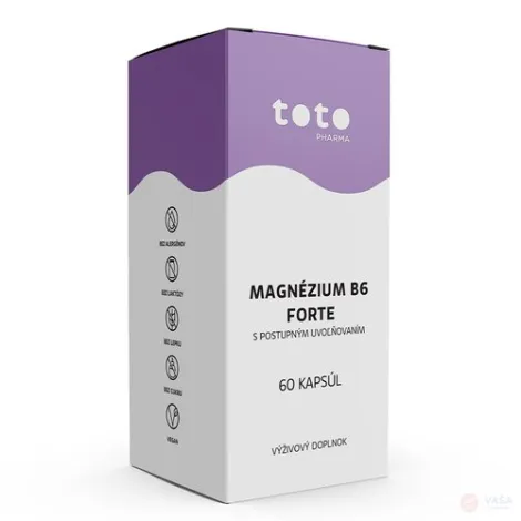 TOTO Magnézium B6 forte 60 cps