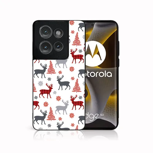 MY ART Kryt s vianočným dizajnom Motorola Edge 60 Neo / 50 Neo / ThinkPhone 25 / ThinkPhone 25 DEER (068)