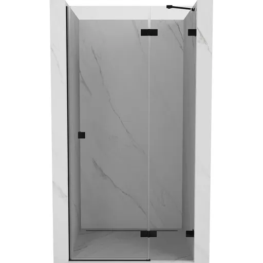 MEXEN/S - Lunar sprchové dvere krídlové pravé 95, transparent, čierna 834-095-000-70-00-P