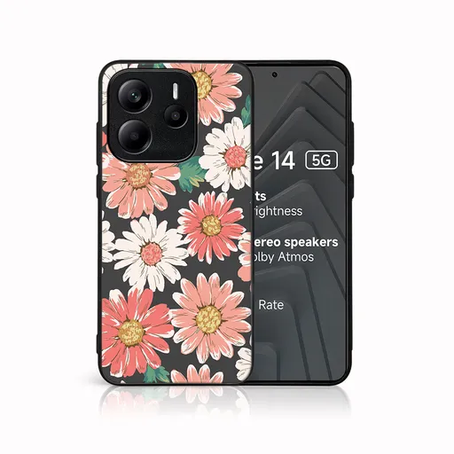 MY ART Ochranný kryt pre Xiaomi Redmi Note 14 5G DAISY (161)