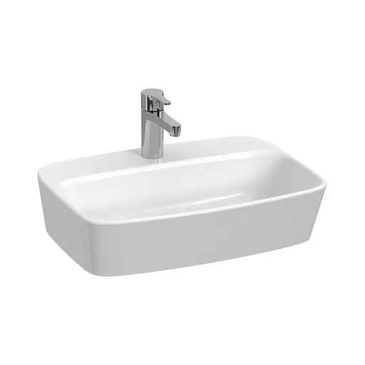 Jika Lyra Plus umývadlo na dosku 55x40 cm bez otvoru pre batériu, bez prepadu H8183820001121