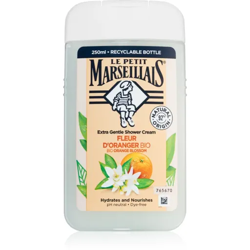 Le Petit Marseillais Organic Orange Blossom krémový sprchový gél 250 ml