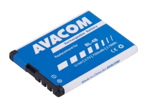 AVACOM batéria do mobilu Nokia 6111 Li-Ion 3, 7V 750mAh (náhrada BL-4B)