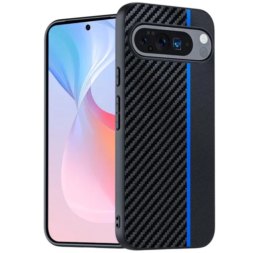 CARBON Ochranný obal pre Google Pixel 10 / Google Pixel 10 Pro BLACK BLUE
