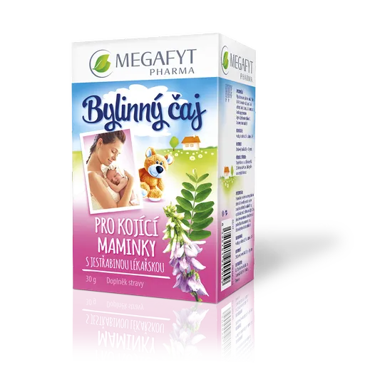MEGAFYT ČAJ PRE DOJČIACE MATKY S JASTR.PORCOVANÝ 20X1,5G