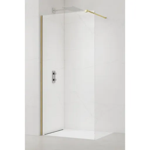 Sprchová zástena Walk-in 130 cm SAT mosaz SATBWI130PRMO